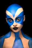 painted face