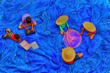 Blue nets I