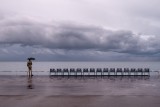 Walking in the rain